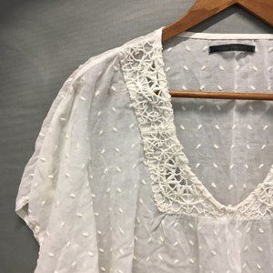 Boho-Style Cotton Top by Velvet | Size Medium